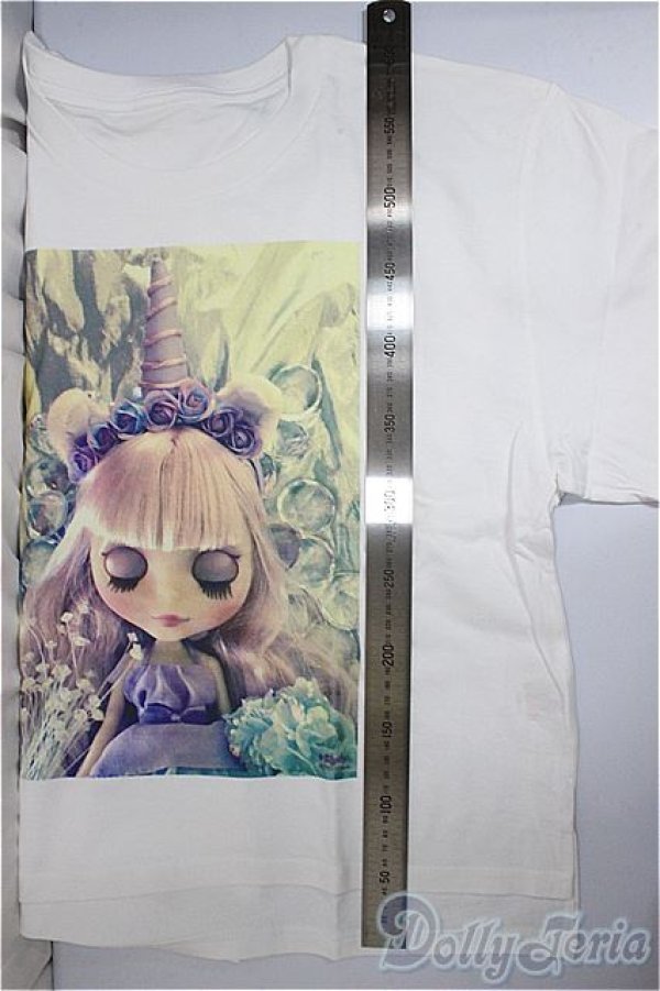 画像2: ブライス「ビッグＴシャツ クロップ」人間用/ファッションドール　衣装 A-25-05-07-226-KD-ZA (2)