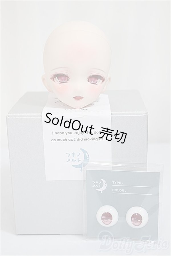 画像4: DDH-10カスタムヘッド：ツキノメルト様/BJD　球体関節人形 A-25-04-30-245-NY-ZA (4)