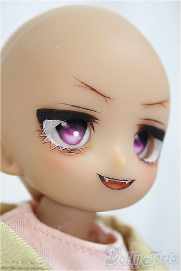 画像2: Imomo Doll/1/6 メイクヘッド+ボディ 褐色 チョコレート/BJD　球体関節人形 A-25-04-30-299-NY-ZA (2)