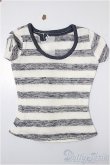 画像1: azone/OF:50cmサイズドール　衣装　AZO2 ボーダーTシャツ/0 A-25-05-07-255-KD-ZA (1)