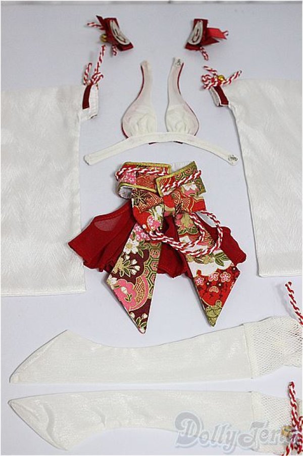 画像3: MDD/OF:衣装セット　WD000046 Red Moon Miko [MDD]/0 A-25-05-07-156-KD-ZA (3)