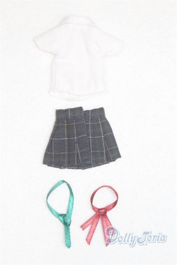 画像2: azoneピコニーモ/OF:1/12サイズドール　衣装　制服 A-25-05-14-097-KD-ZA (2)
