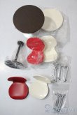 画像1: ぷちサンプルシリーズ/カフェテーブル A-25-06-25-1044-NY-ZU (1)