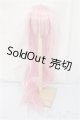 画像: 8-9inch/ウィッグ　ピンクストレート/インチ　BJD　MJD　ドール用 A-25-05-07-381-KD-ZA
