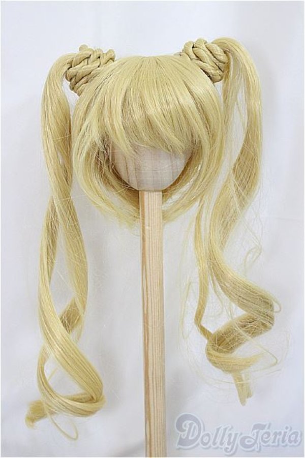 画像1: 8-9inch/ウィッグ　ondine　/インチ　BJD　MJD　ドール用 A-25-05-07-376-KD-ZA (1)