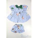 画像: 幼SD/OF:ワンピース/1/6　30ｃｍ　BJD　MJD　衣装　ドール用 A-25-05-07-359-KD-ZA