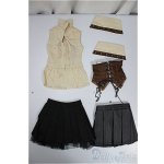 画像: SD/OF：スムースランプブラック/1/3　60ｃｍ　BJD　MJD　衣装　ドール用 A-25-05-14-310-NY-ZA