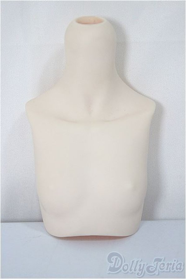画像1: MDDIII-B-01S-SW 上半身パーツ-S胸 / セミホワイト/BJD　球体関節人形 A-25-05-14-152-NY-ZA (1)