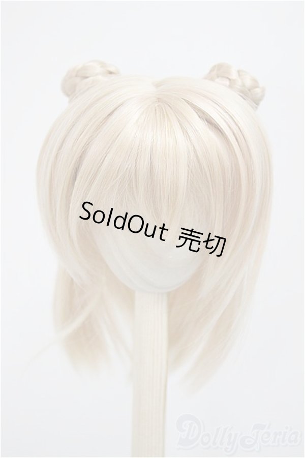 画像1: 8-9inch/ウィッグ　Lullaby Poem製/インチ　BJD　MJD　ドール用 A-25-06-25-394-NY-ZA (1)