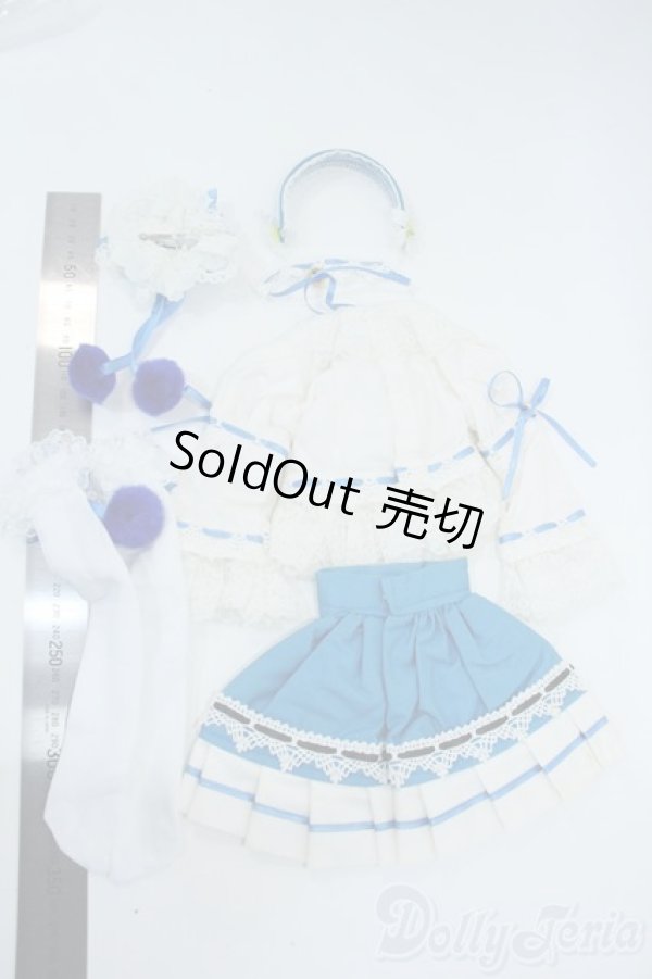 画像2: DD/OF:衣装セット　ブルー　白 Y-25-11-19-059-YD-ZY (2)