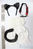 画像2: DD/OF:衣装セット　黒ネコカチューシャ＆しっぽドロワーズ　その他セット/0 A-25-05-14-208-KD-ZA (2)