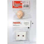 画像: 11cm用ヘッド11-01ナチュラル＆　paraboxアニメアイ10mm/1/12サイズ　ドール用 A-25-05-14-282-KD-ZA