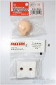 画像: 11cm用ヘッド11-01ナチュラル＆　paraboxアニメアイ10mm/1/12サイズ　ドール用 A-25-05-14-282-KD-ZA
