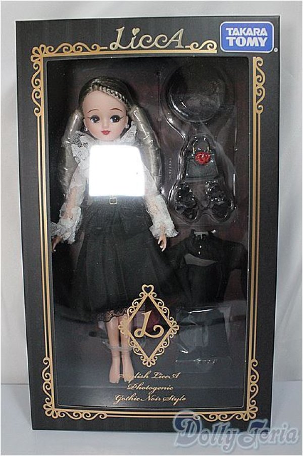 画像2: スタイリッシュリカ /フォトジェニック ゴシックノワールスタイル/BJD　球体関節人形 A-25-05-21-148-NY-ZA (2)