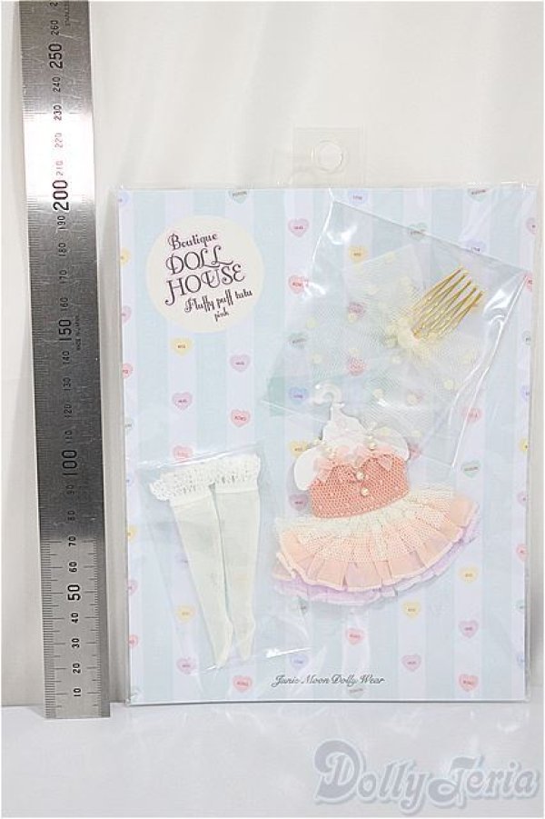 画像2: オダニミユキ×Junie Moon/OF:ネオブライスサイズ　fluffy puff tutu　Pink/ファッションドール　衣装 A-25-05-21-181-NY-ZA (2)