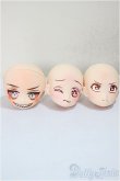 画像1: 1/12-1/6サイズドールヘッド/カスタムメイク　3点/ A-25-05-21-386-NY-ZA (1)
