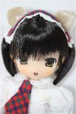 画像1: ママチャップトイ/ちっちゃなちっちゃな女の子 みみる ねこちゃん学園制服(黒髪・赤)/ A-25-05-21-173-KD-ZA (1)