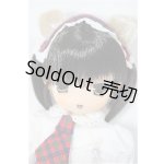 画像: ママチャップトイ/ちっちゃなちっちゃな女の子 みみる ねこちゃん学園制服(黒髪・赤)/ A-25-05-21-173-KD-ZA