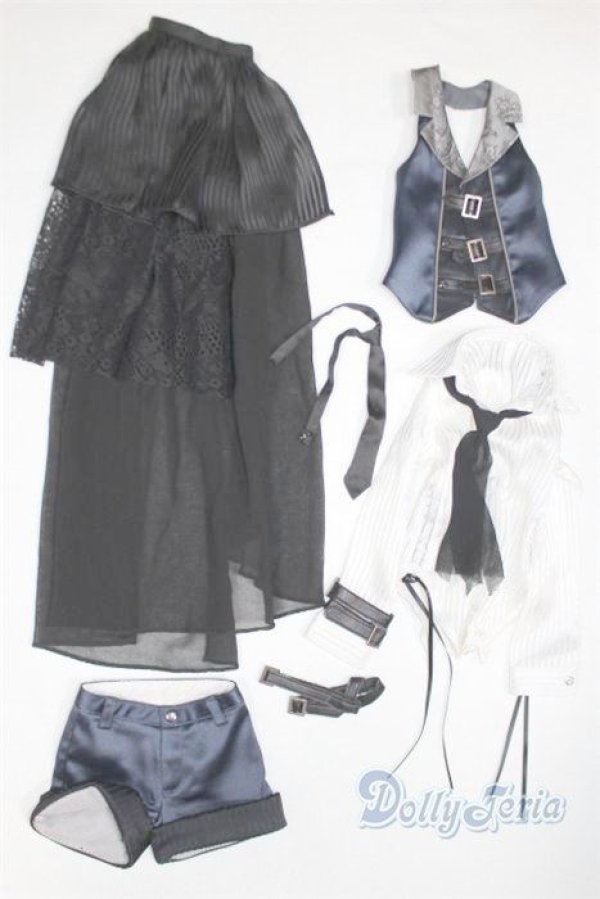 画像1: SDGrB＆SD13男の子/OF:衣装セット/1/3　65ｃｍ　BJD　MJD　衣装　ドール用 A-25-06-04-042-NY-ZA (1)