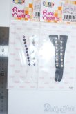 画像2: AZONE/OF：23ｃｍ　PNS２アーガイル柄ニーソックス　２点 Y-25-06-11-030-NY-ZY (2)