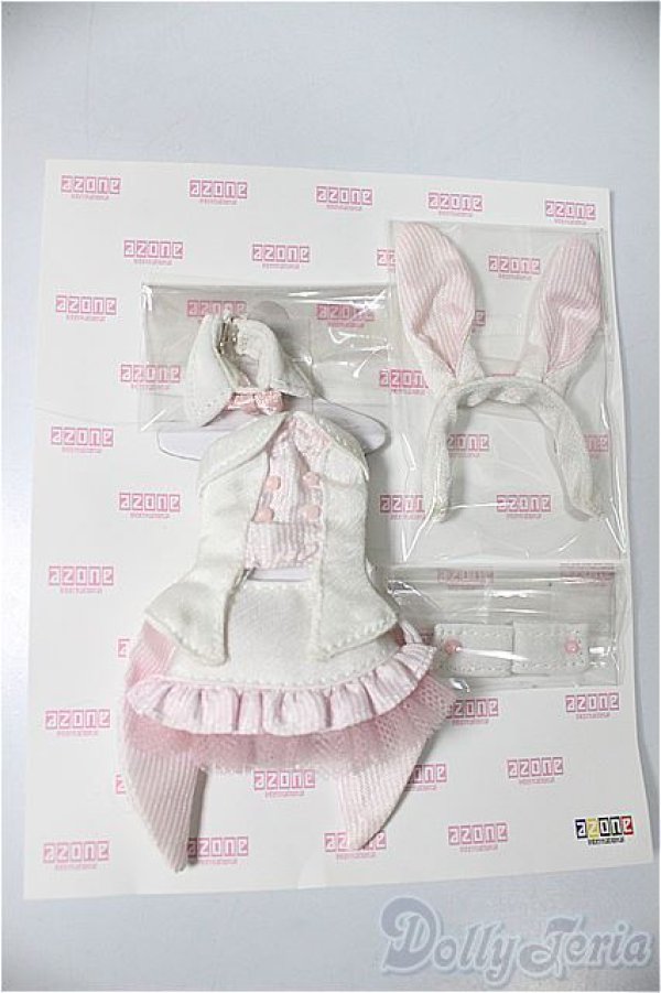 画像1: azone/OF:1/12ハッピィ☆バニードレスset/0 A-25-05-28-297-NY-ZA (1)