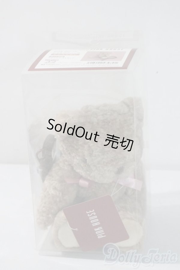 画像2: SD/OF:PINK HOUSE テディベアショルダーバッグ　ピンクリボン U-25-06-10-202-NY-ZU (2)
