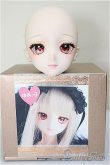 画像1: DDH-09/Yua*様カスタムヘッド ソフビ盛り セミホワイト肌 ＋アイ/BJD　球体関節人形 A-25-06-04-299-NY-ZA (1)