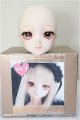 画像: DDH-09/Yua*様カスタムヘッド ソフビ盛り セミホワイト肌 ＋アイ/BJD　球体関節人形 A-25-06-04-299-NY-ZA