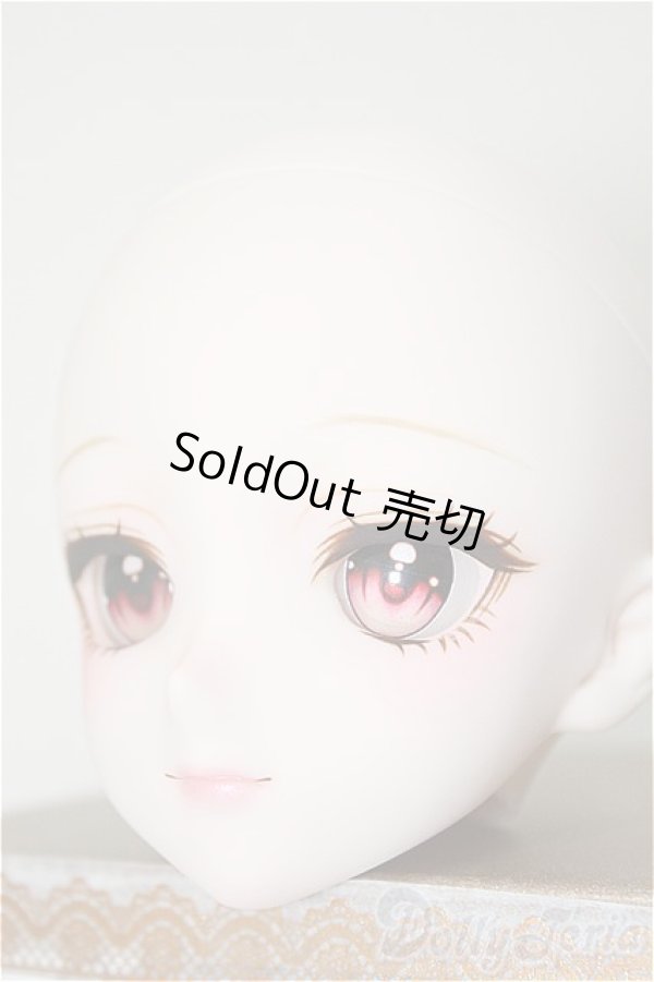 画像3: DDH-09/Yua*様カスタムヘッド ソフビ盛り セミホワイト肌 ＋アイ/BJD　球体関節人形 A-25-06-04-299-NY-ZA (3)