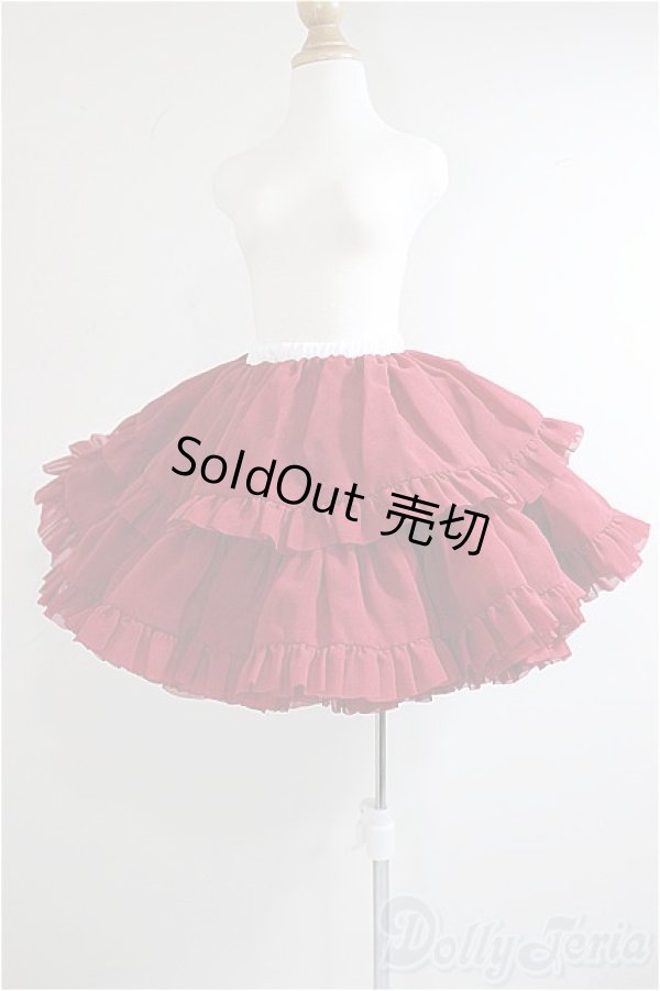 画像1: SD/OF:プリンセスぽんぽんパニエ/1/3　60ｃｍ　BJD　MJD　衣装　ドール用 A-25-06-04-237-NY-ZA (1)
