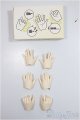 画像: TinyFox/40ｃｍ　ハンドパーツ/BJD　球体関節人形 A-25-06-04-271-NY-ZA