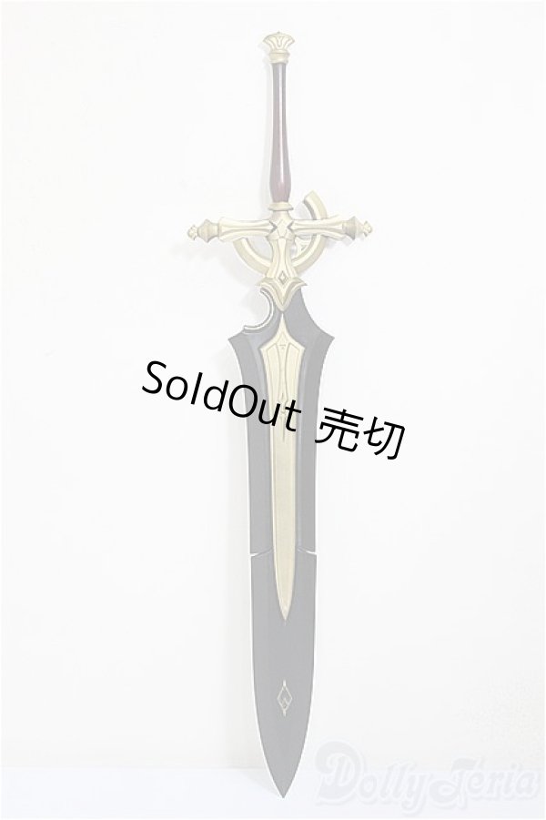 画像1: DD/ドール用 両手剣 (剣全長約42cm)/0 A-25-06-04-356-NY-ZA (1)