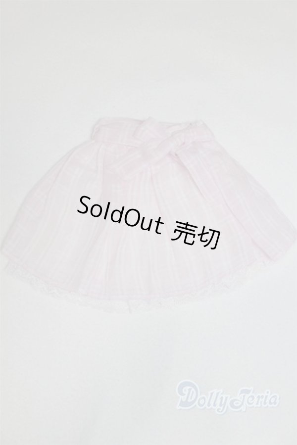 画像1: SD/OF:ピンクチェックスカート/1/3　60ｃｍ　BJD　MJD　衣装　ドール用 A-25-08-13-089-KD-ZA (1)