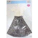 画像: azone/OF:50ｃｍ　AZO2 Vネックニット＆フレアスカートset/0 A-25-07-02-186-NY-ZA