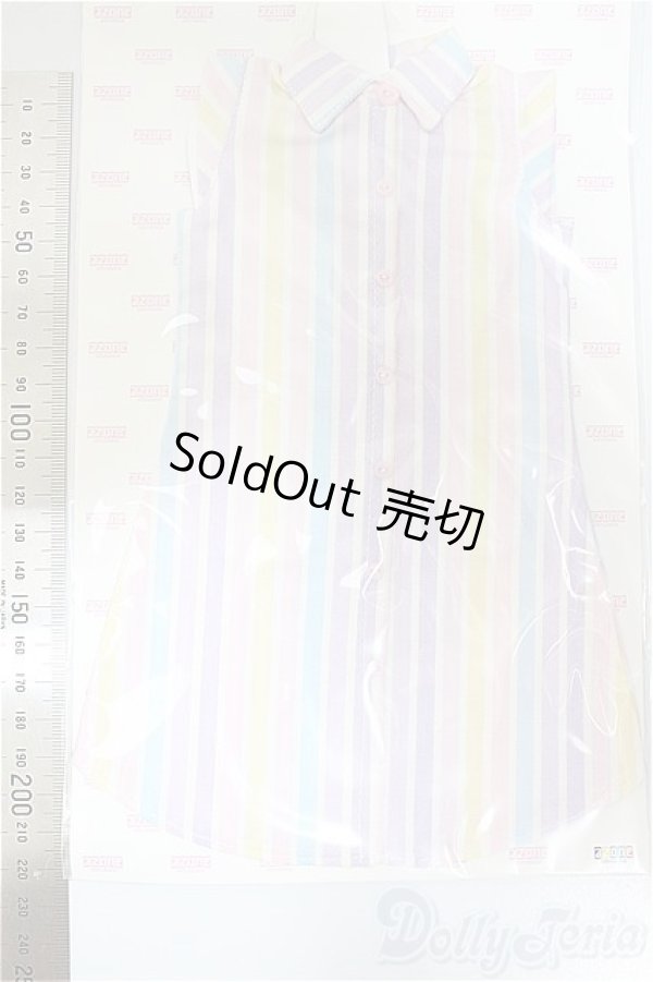 画像2: azone/OF:50 ノースリーブシャツワンピース/0 A-25-07-02-180-NY-ZA (2)