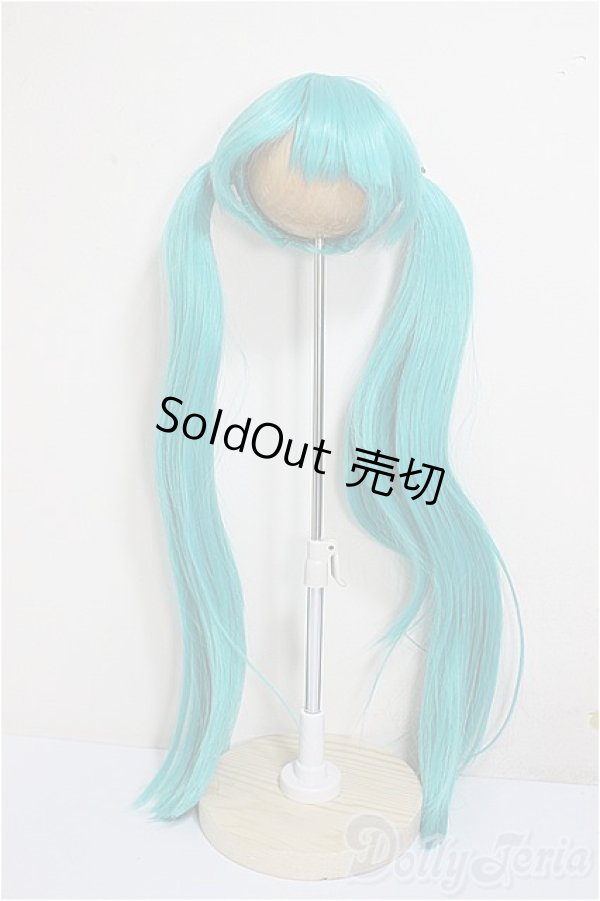 画像1: 8-9inch/ウィッグ　初音ミクウィッグ/インチ　BJD　MJD　ドール用 A-25-07-02-383-NY-ZA (1)
