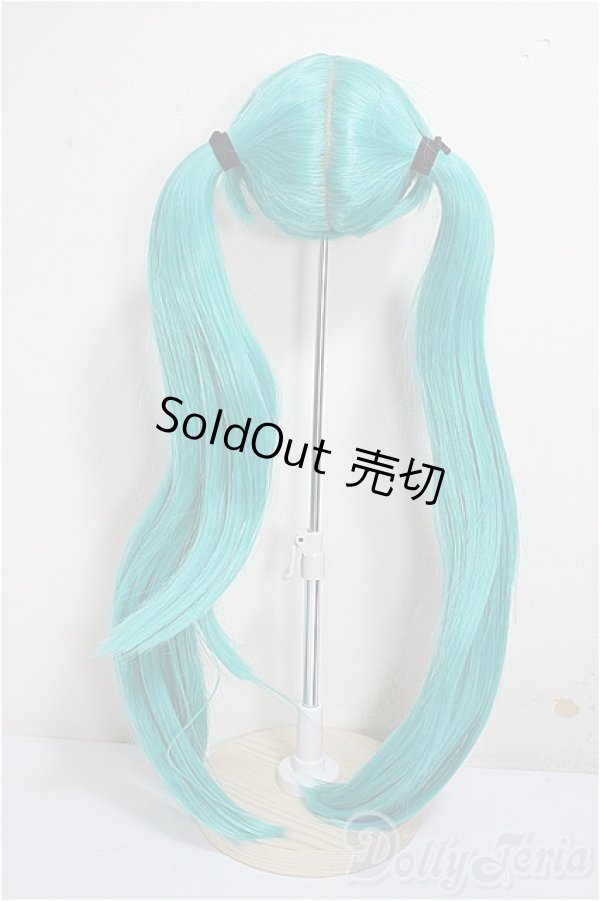 画像2: 8-9inch/ウィッグ　初音ミクウィッグ/インチ　BJD　MJD　ドール用 A-25-07-02-383-NY-ZA (2)