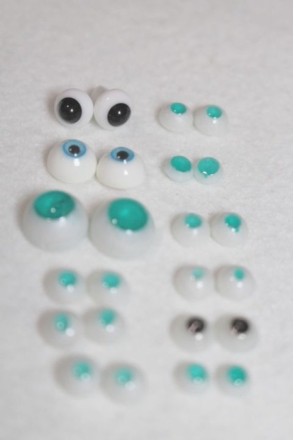 画像2: ドールアイセット/ドール用　アイ A-25-07-15-073-KD-ZA (2)