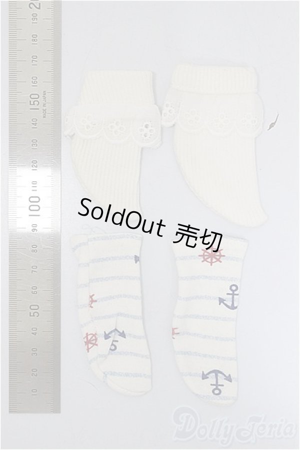 画像2: MSD&MDD/OF:ソックス2点セット/1/4　40ｃｍ　BJD　MJD　衣装　ドール用 A-25-07-23-119-TO-ZA (2)