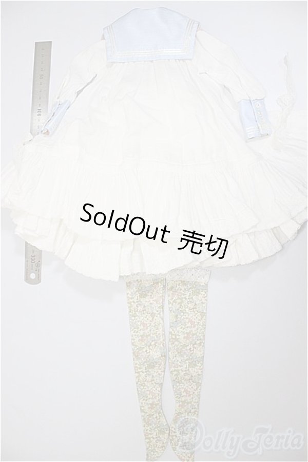画像2: SD/OF:MILKDOLL様製セーラーワンピース/1/3　60ｃｍ　BJD　MJD　衣装　ドール用 A-25-07-23-173-NY-ZA (2)