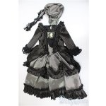 画像: SDM＆MSD/OF:ドレス/1/4　40ｃｍ　BJD　MJD　衣装　ドール用 A-25-08-06-145-NY-ZA