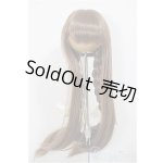 画像: 8-9inch/ウィッグ　木茶動物園様製　ロングもみあげ三つ編み/インチ　BJD　MJD　ドール用 A-25-07-30-126-NY-ZA