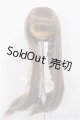 画像: 8-9inch/ウィッグ　木茶動物園様製　ロングもみあげ三つ編み/インチ　BJD　MJD　ドール用 A-25-07-30-126-NY-ZA