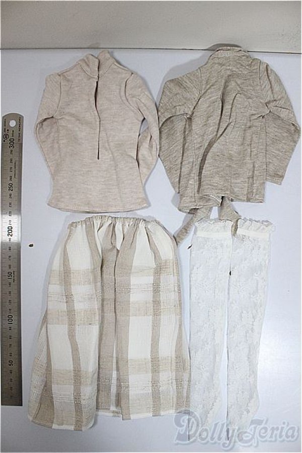 画像2: SD/OF:衣装セット/1/3　60ｃｍ　BJD　MJD　衣装　ドール用 A-25-07-30-212-NY-ZA (2)