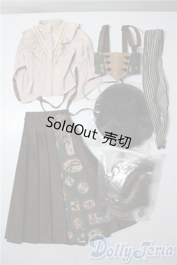 画像1: SD/OF:衣装セット　リーゼロッテGalerie de l'esprit 2021 秋冬Ver./1/3　60ｃｍ　BJD　MJD　衣装　ドール用 A-25-08-06-342-NY-ZA (1)