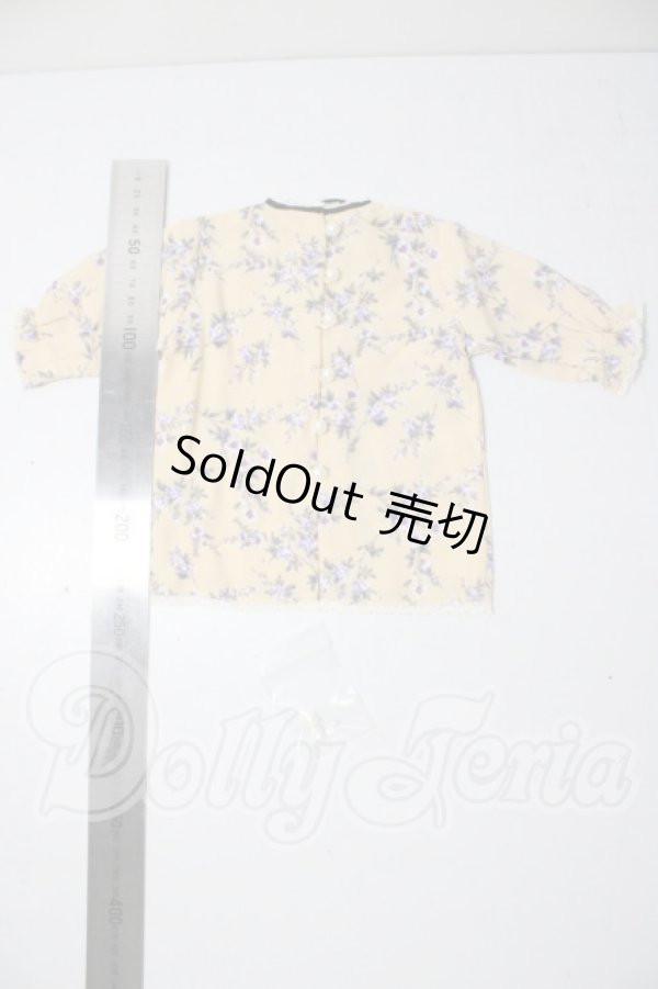 画像2: SDGrB/OF:MELODY.C様製 violet garden ブラウス U-25-08-12-118-NY-ZU (2)