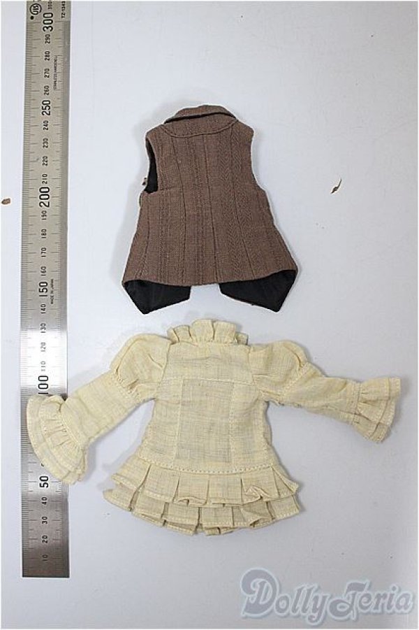 画像2: 幼SD/OF:トップス/1/6　30ｃｍ　BJD　MJD　衣装　ドール用 A-25-08-20-284-NY-ZA (2)