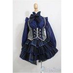 画像: SD/OF:ミスティックブルーローズ/1/3　60ｃｍ　BJD　MJD　衣装　ドール用 A-25-08-20-259-NY-ZA
