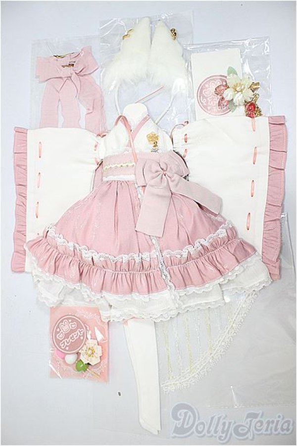 画像1: MDD/OF:木茶動物園様製 華狐花宴 衣装セット/0 A-25-08-20-308-NY-ZA (1)