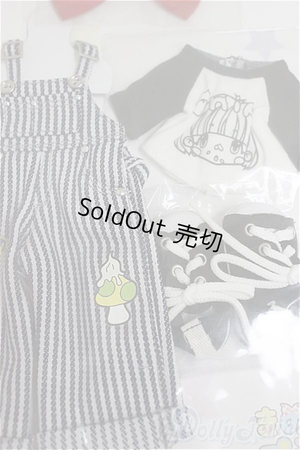 画像2: KIKIPOP/OF PATI☆PATIオーバーオールset A-25-08-27-281-NY-ZA (2)